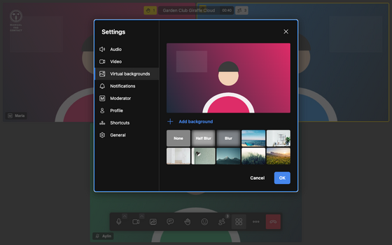Select background Select background