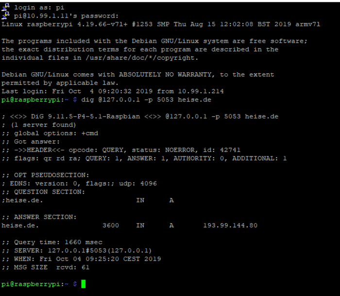 Bild: Bildschirmhardcopy Befehl dig Bild: Bildschirmhardcopy Befehl dig